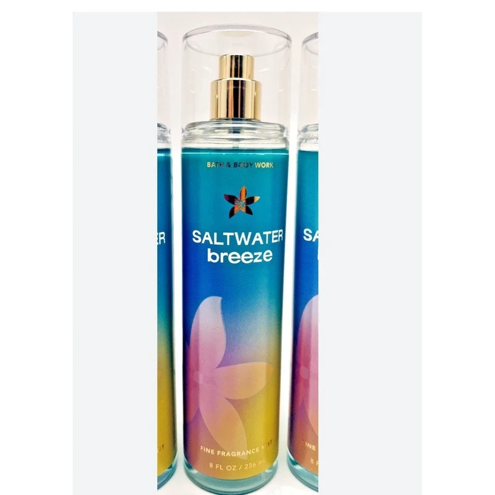 Bath & Body Works Saltwater Breeze Fine Fragrance Mist 8 oz Body Spray Women New